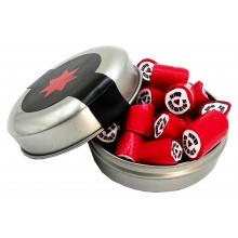 Candle Tin with Rock Candy 40g